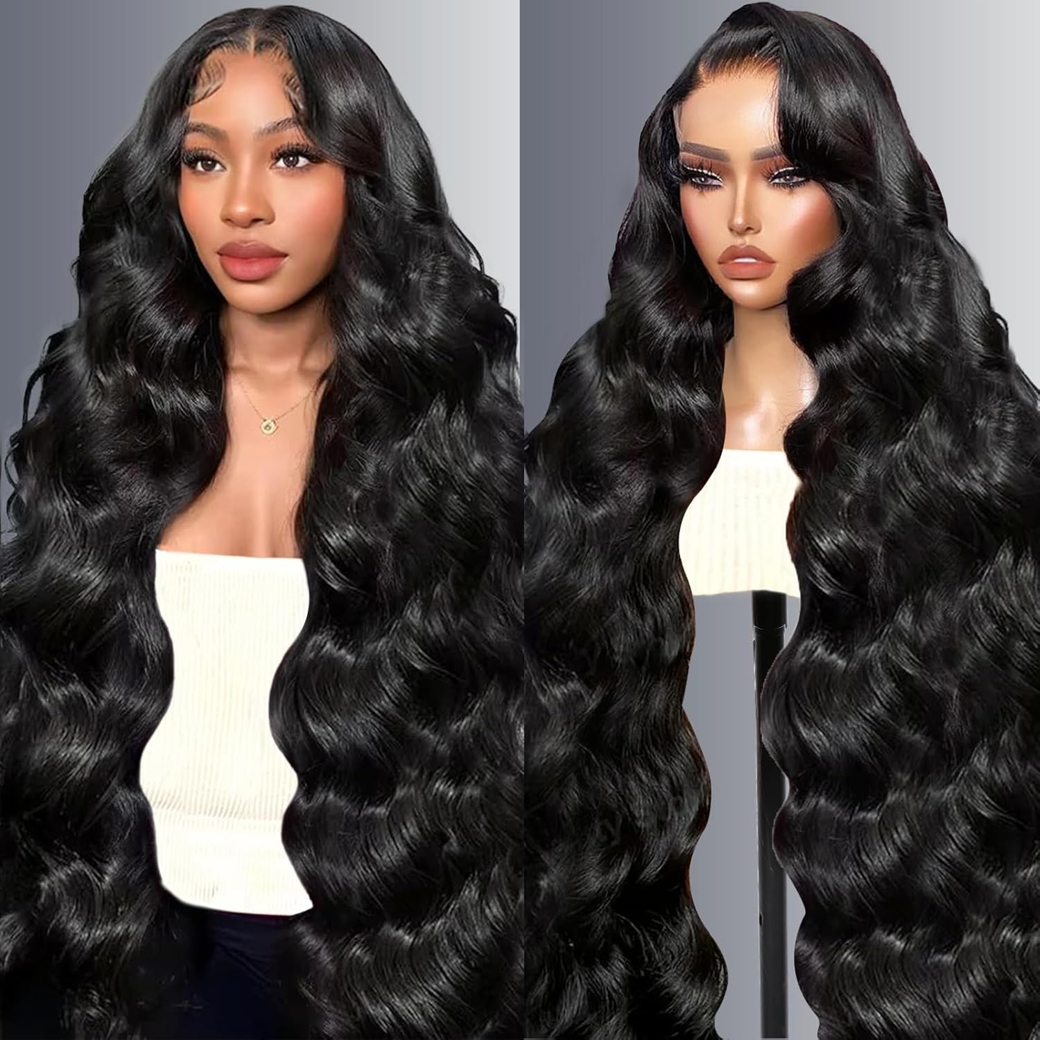 【Tiktok Flash Sale】30 Inch 13x6 Body Wave Lace Front Wigs Human Hair Pre Plucked 180% Density Transparent Lace Frontal Wig Human Hair With Baby Hair For Women
