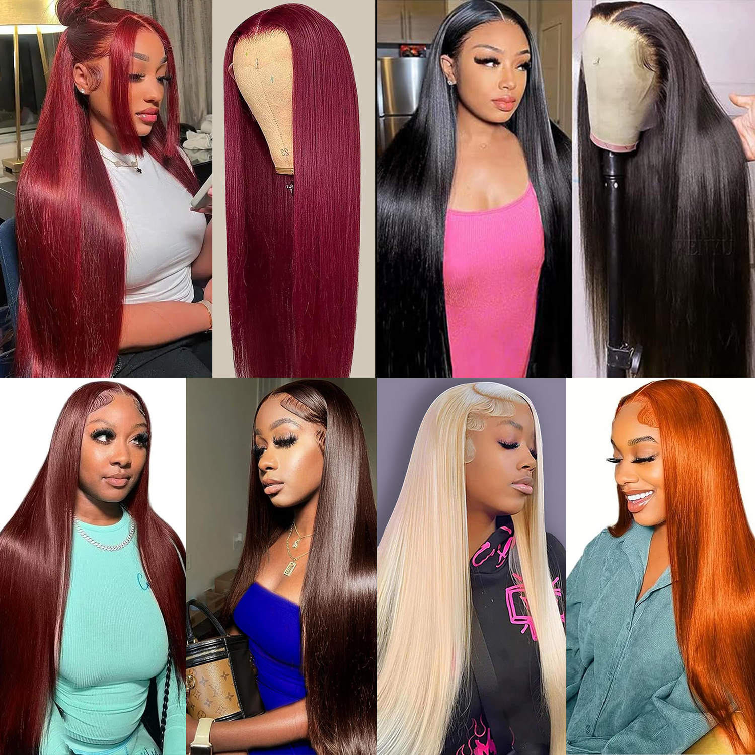 4x6 Lace Front Human Hair Wigs 250% Density Pre Plucked Straight Lace Wigs Human Hair 4x6 Straight Lace Frontal Wigs Human Hair Wigs for Women