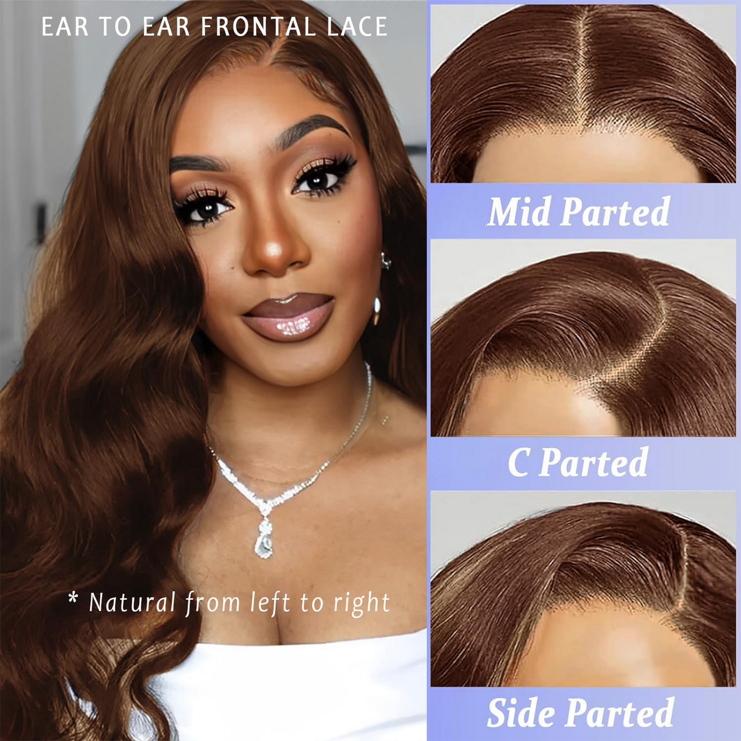 13x6 Lace Front Wigs Human Hair Body Wave 34 Inch Lace Frontal Wigs Human Hair Body Wave Human Hair Wig for Women 300% Density Pre Plucked with Baby Hair
